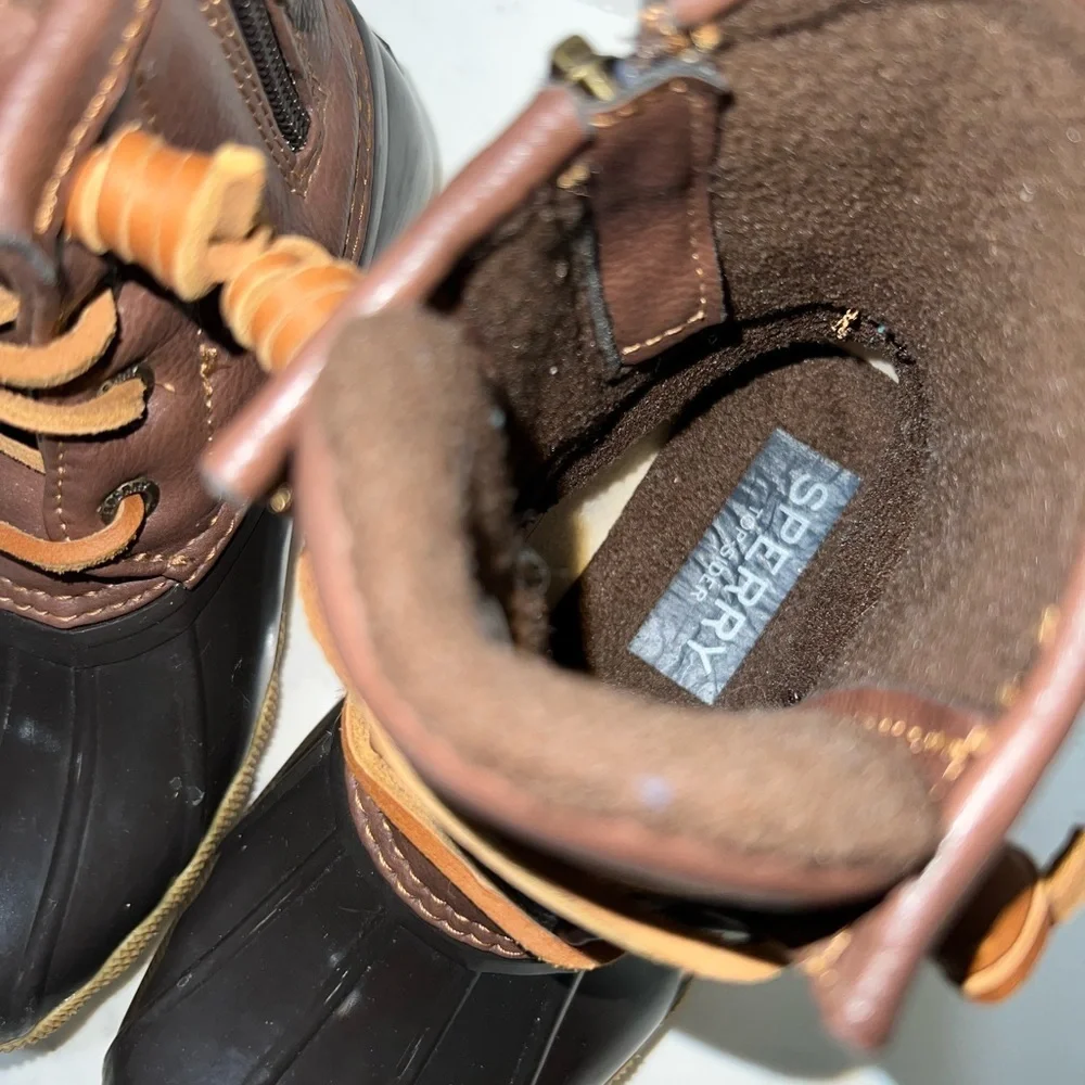 Sperry Kids Two-Tone Duck Boots